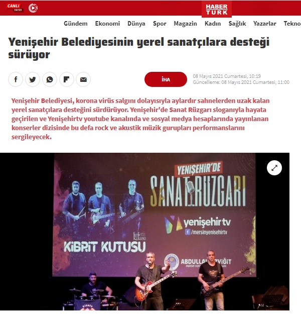 Yenişehirde sanat rüzgarı esiyor