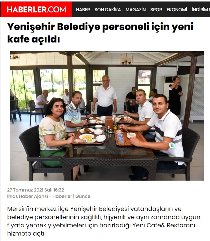 Yenişehir’de Yeni Cafe açıldı