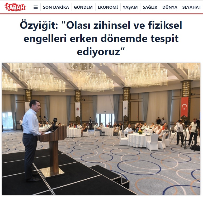 Başkan Özyiğit, engelli bireylere yönelik çalışmalarını anlattı