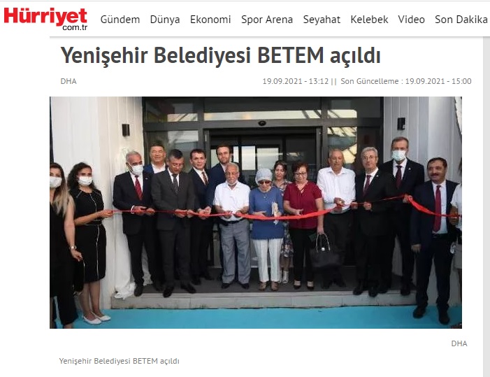 Yenişehir Belediyesi BETEM açıldı