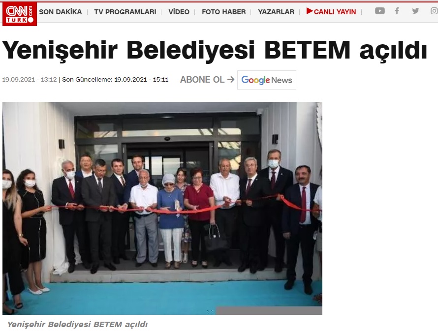 Yenişehir Belediyesi BETEM açıldı