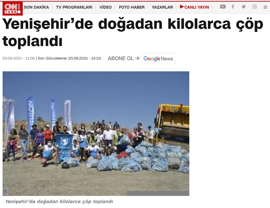 Torbada çöpün olsun!