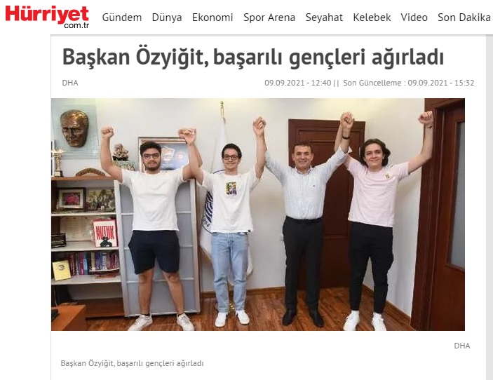 Başkan Özyiğit, Yenişehir’in gururu gençleri ağırladı