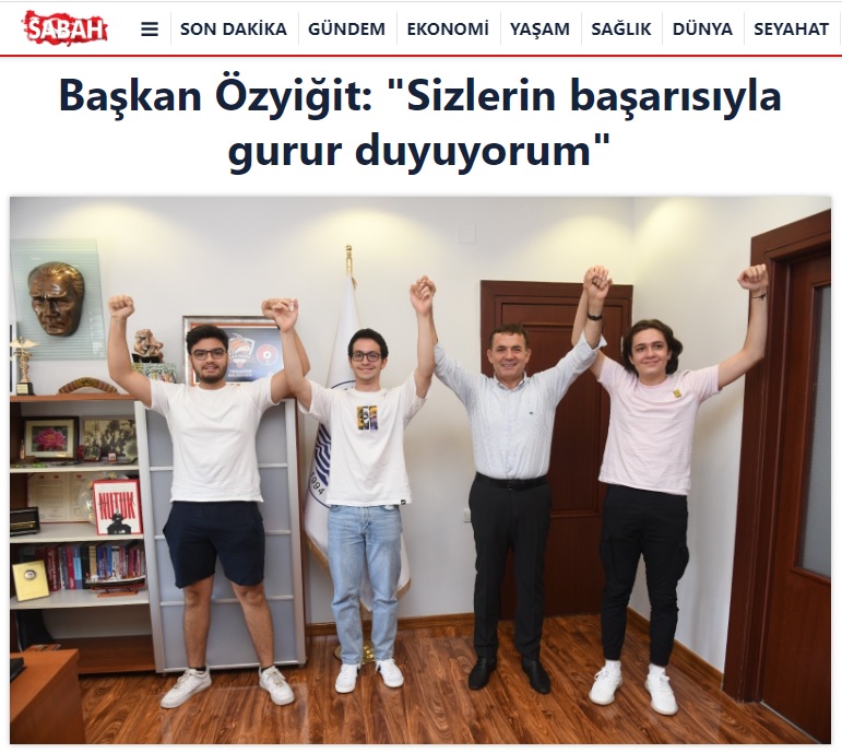 Başkan Özyiğit, Yenişehir’in gururu gençleri ağırladı