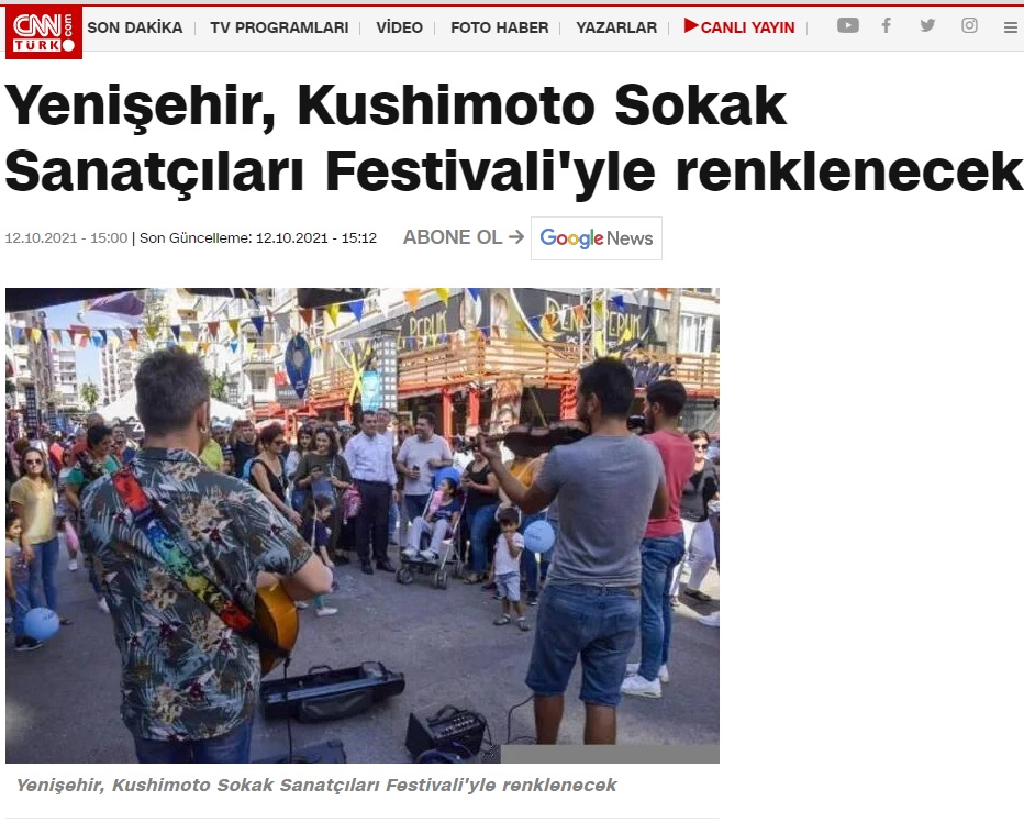 Yenişehir, sokak sanatçıları festivaliyle renklenecek