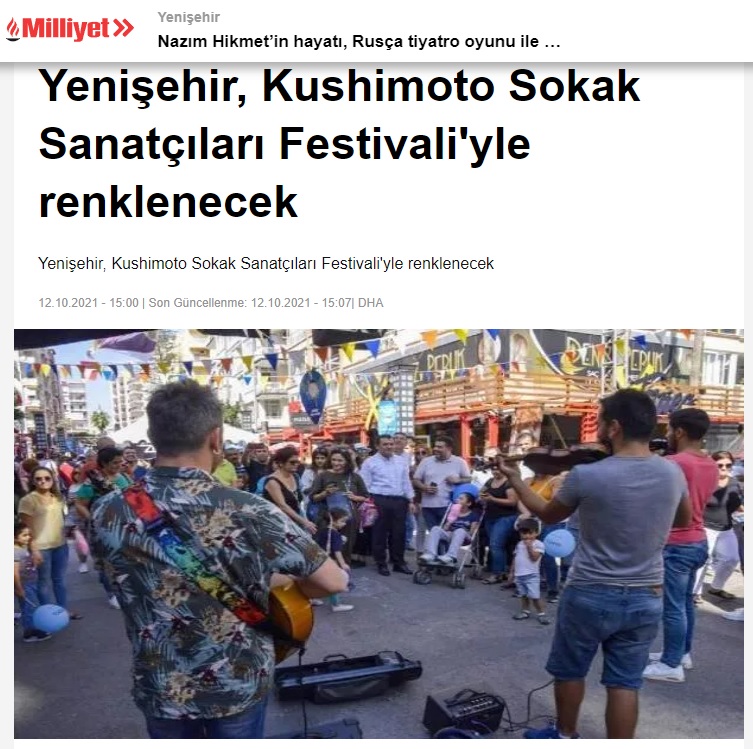 Yenişehir, sokak sanatçıları festivaliyle renklenecek