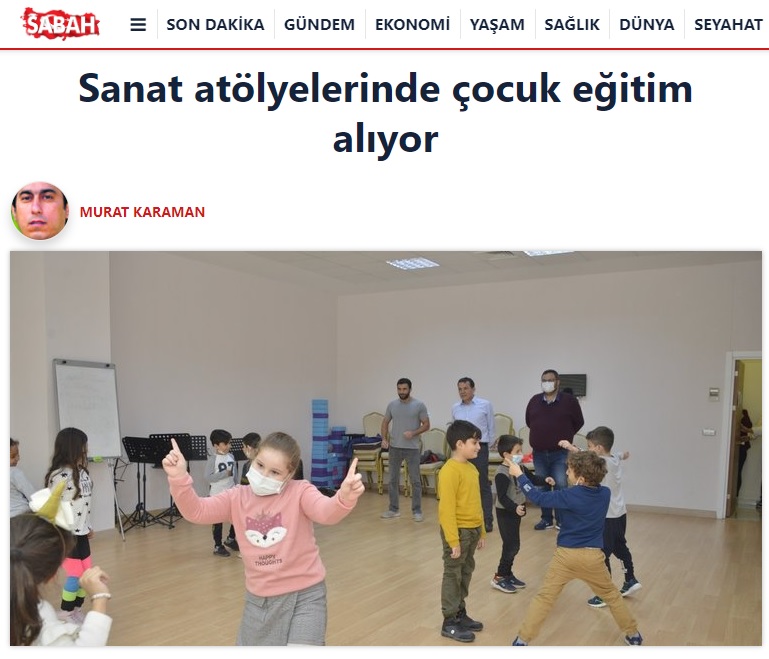 Yenişehir Belediyesinin sanat atölyelerinde yüzlerce çocuk eğitim alıyor