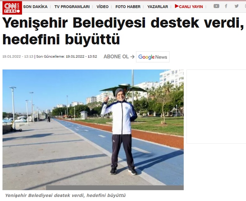 Mersin Yenişehir Belediyesi destek verdi, hedefini büyüttü