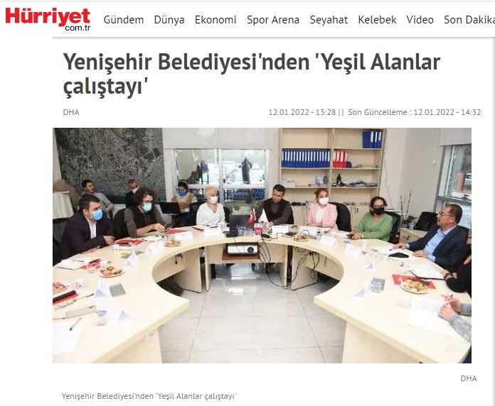 Yenişehir Belediyesinden “Yeşil Alanlar Çalıştayı”