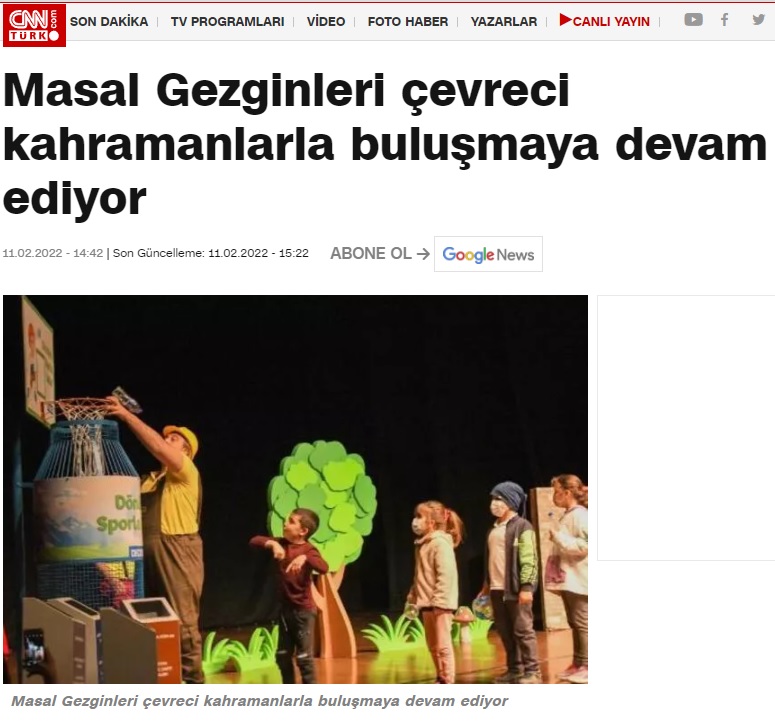 Masal Gezginleri çevreci kahramanlarla buluşmaya devam ediyor