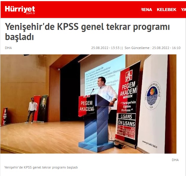 Yenişehir’de KPSS genel tekrar programı başladı