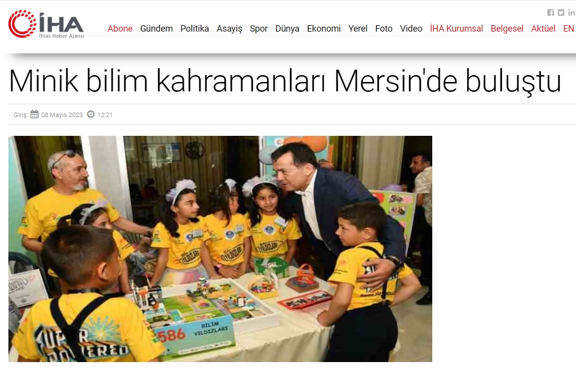“Minik Bilim Kahramanları” hayran bıraktı