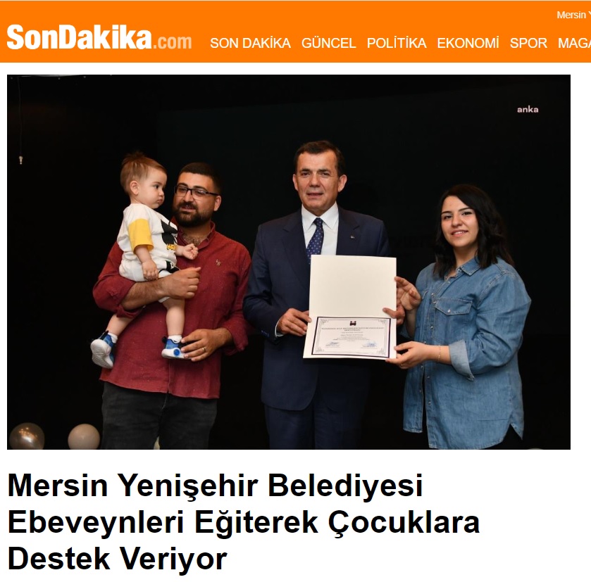 Yenişehir Belediyesi ebeveynleri eğiterek, çocuklara destek veriyor