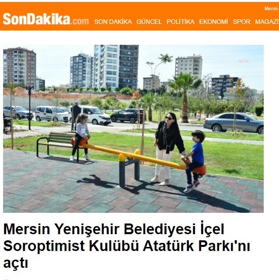 Yenişehir Belediyesi kente yeşil alanlar kazandırıyor