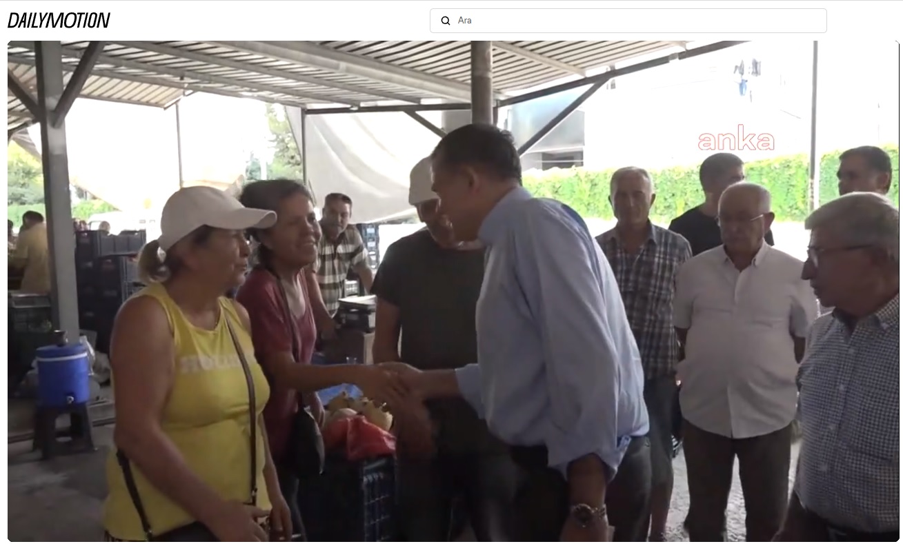 Başkan Abdullah Özyiğit, pazarcı esnafı ve vatandaşlarla buluştu