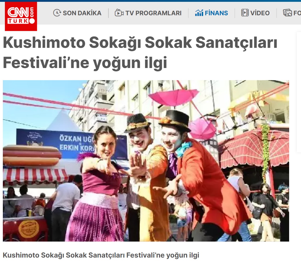 Mersinliler 5. Mersin Kushimoto Sokağı Sokak Sanatçıları Festivali’ne yoğun ilgi gösterdi
