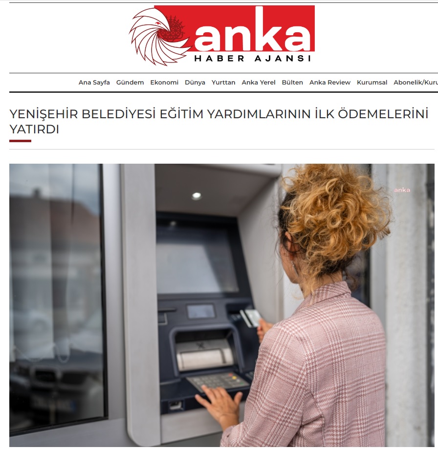 Yenişehir Belediyesi eğitim yardımlarının ilk ödemelerini yatırdı