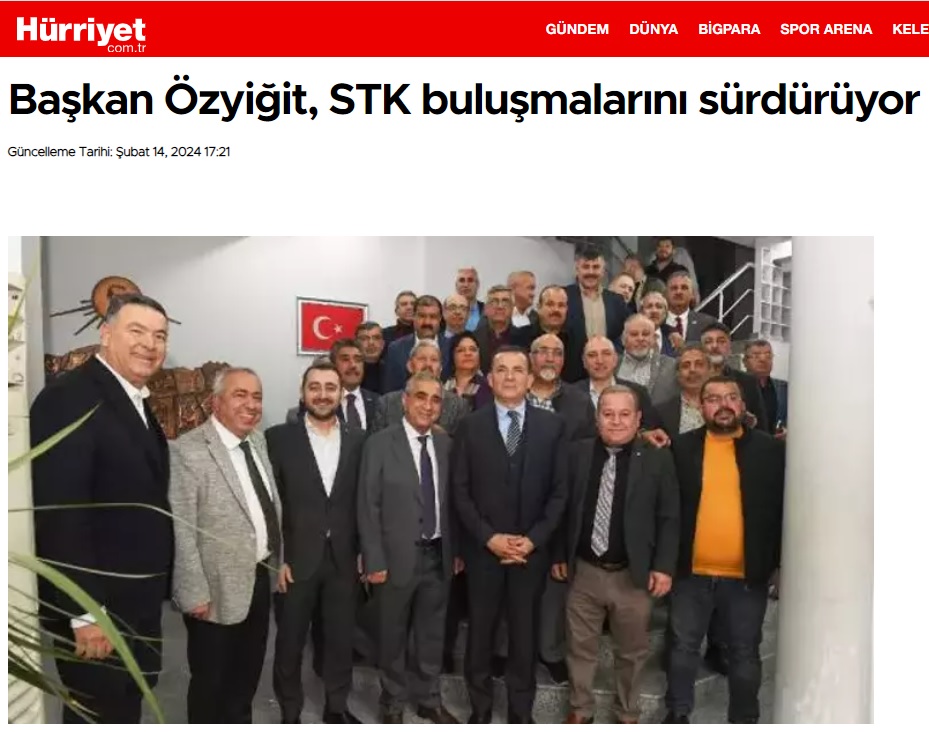 Başkan Özyiğit, 5 yıllık hizmet sürecini değerlendiriyor, talep ve önerileri alıyor