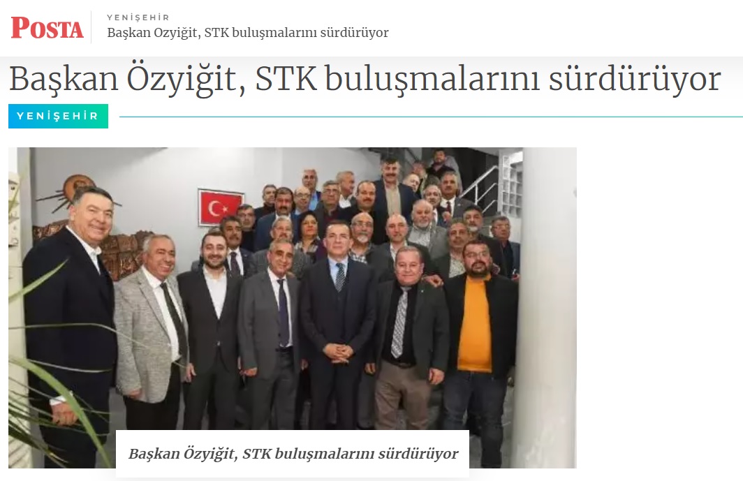 Başkan Özyiğit, 5 yıllık hizmet sürecini değerlendiriyor, talep ve önerileri alıyor