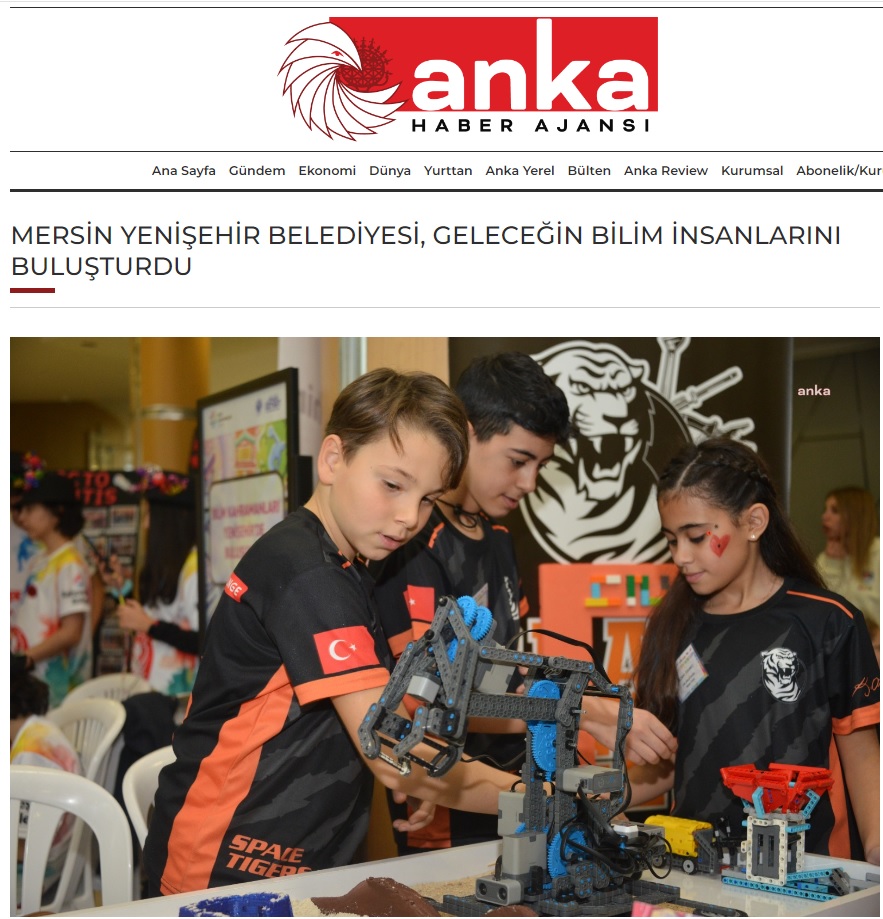 Yenişehir Belediyesi geleceğin bilim insanlarını buluşturdu