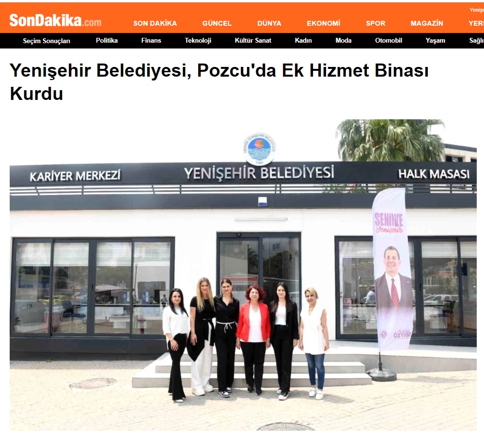 Yenişehir Belediyesinden kentin en yoğun bölgesinde 3 hizmet birden