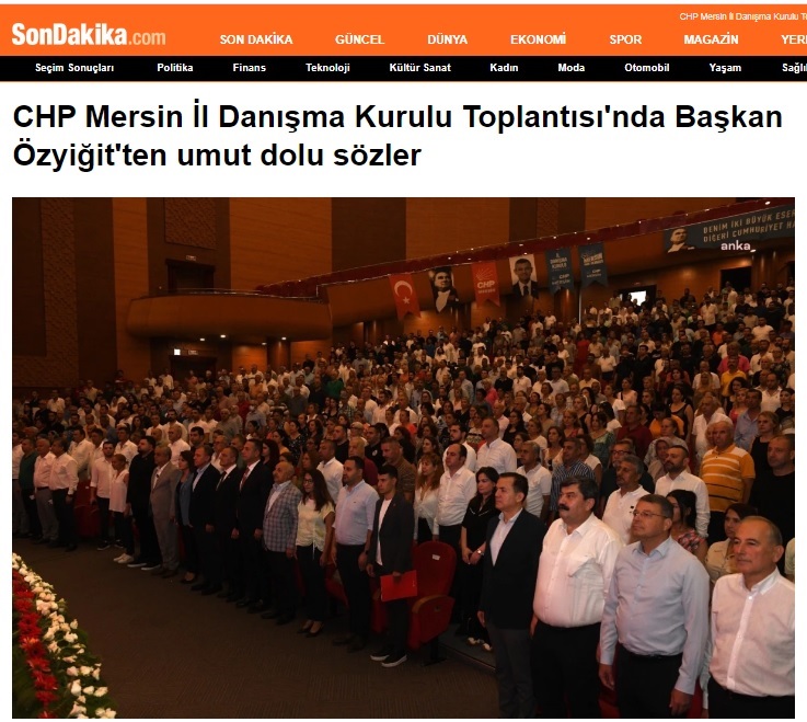 Başkan Özyiğit, “31 Mart seçimleri Türkiye için umudun bitmediğini gösterdi.”
