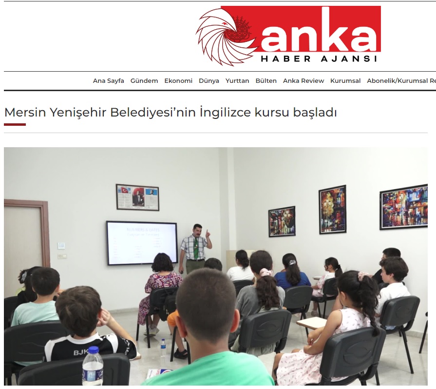 Yenişehir Belediyesinin İngilizce kursu başladı