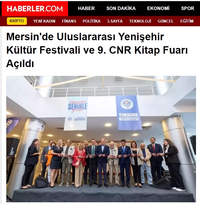 Uluslararası Yenişehir Kültür Festivali ve Kitap Fuarı başladı