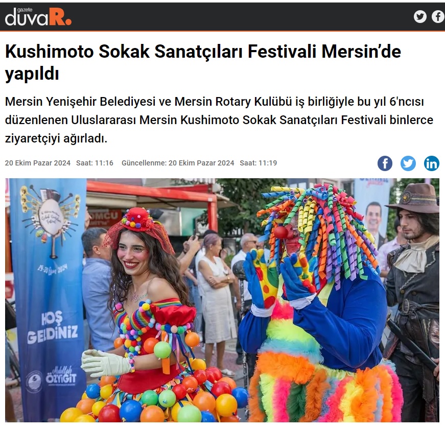 Mersinliler Kushimoto Sokak Sanatçıları Festivali’ne akın etti