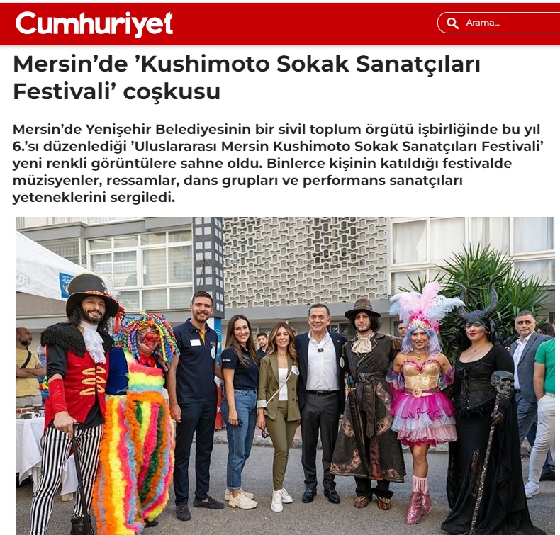 Mersinliler Kushimoto Sokak Sanatçıları Festivali’ne akın etti