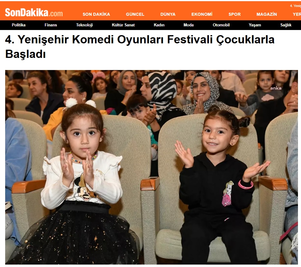 4. Yenişehir Komedi Oyunları Festivali başladı