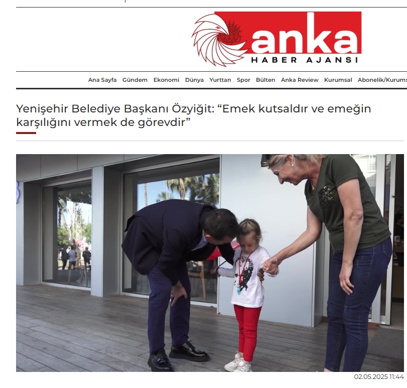 Başkan Abdullah Özyiğit, 1 Mayıs’ta emekçilerle yürüdü