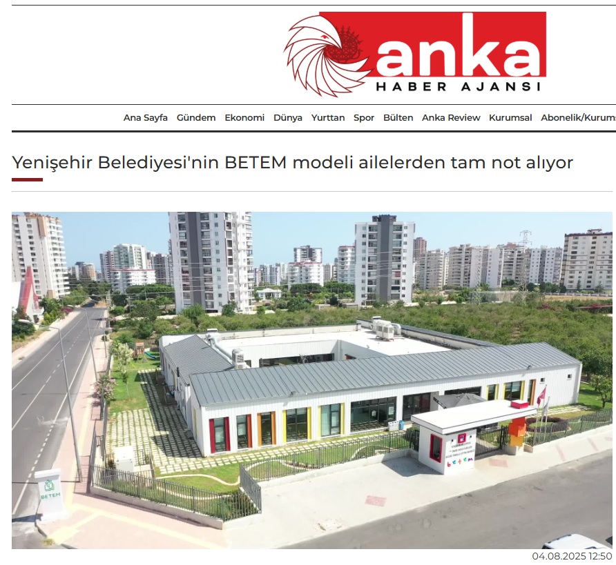 Yenişehir Belediyesinin BETEM modeli ailelerden tam not alıyor