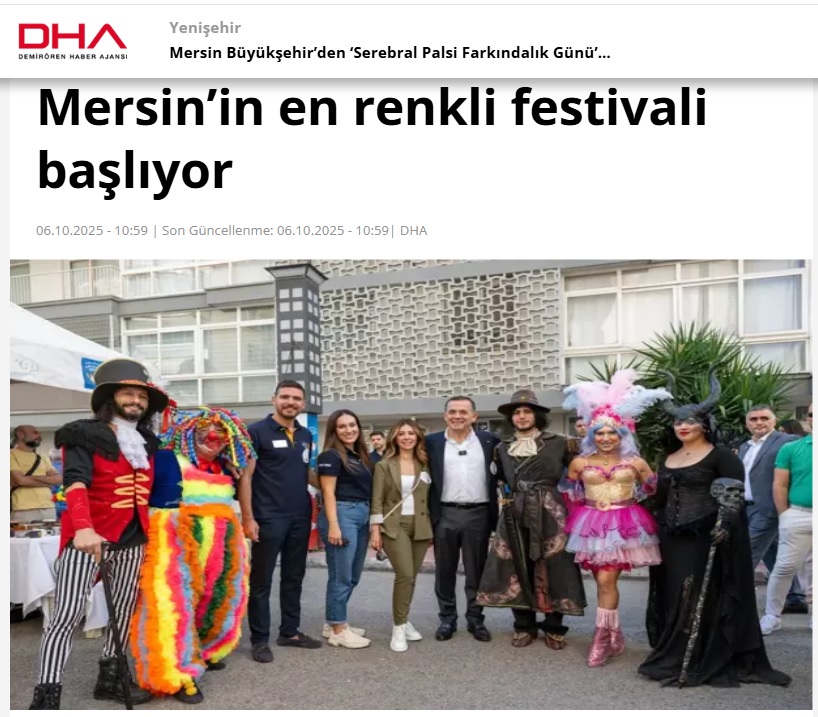 Mersin’in en renkli festivali başlıyor