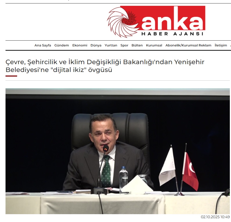 Başkan Özyiğit, “Akıllı şehir çalışmalarımız örnek gösteriliyor”