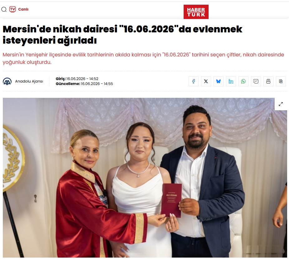 Nikah salonlarında 16 Haziran telaşı