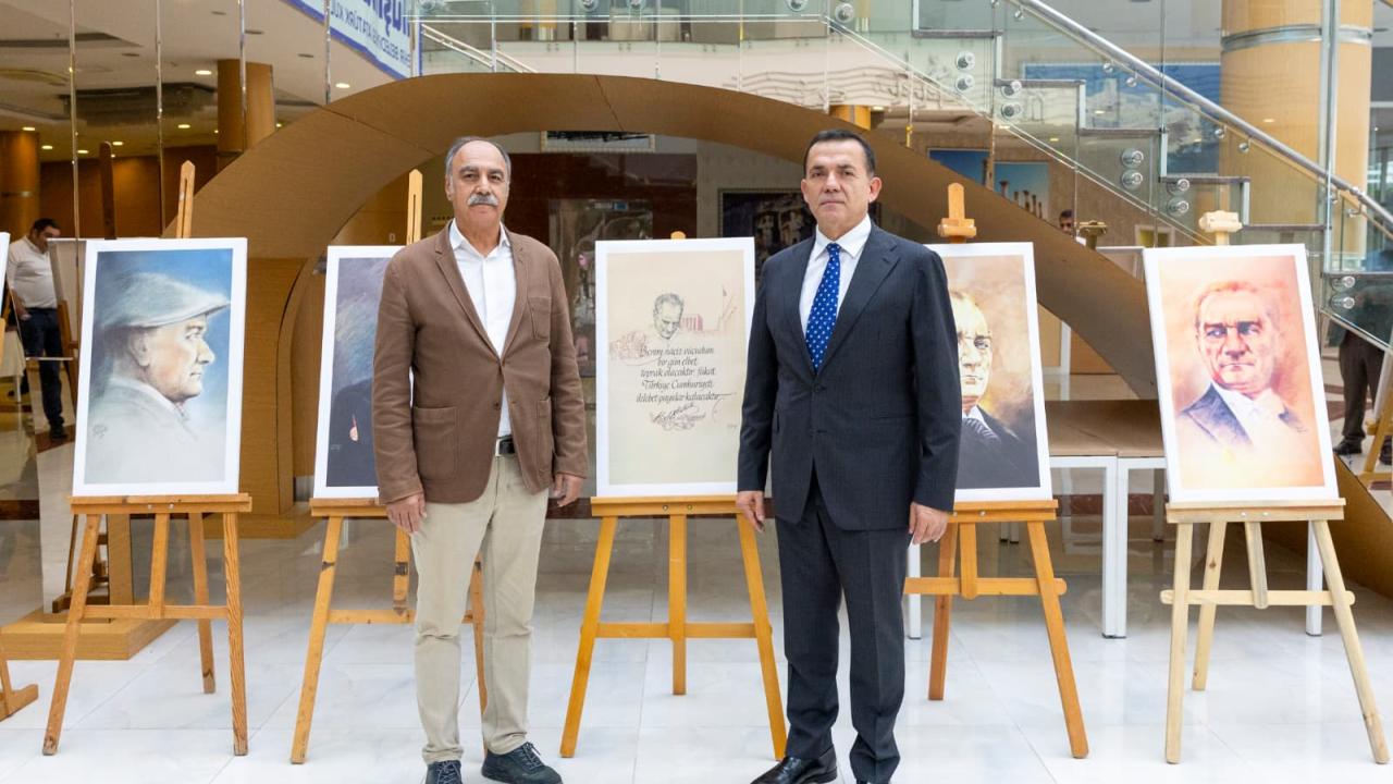 Yenişehir Belediyesinden “Etem Çalışkan ile Atatürk Yolculuğu” Sergisi