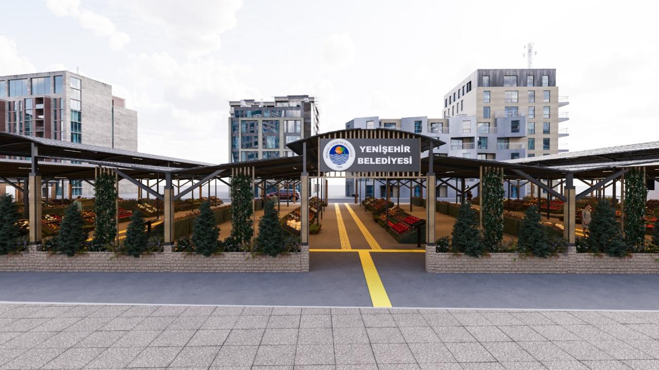Yenişehir'de engelsiz ve çevreci Pazar