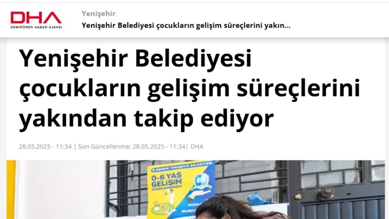 Yenişehir Belediyesi gelişim değerlendirme taramalarını mahallelerde de yapıyor