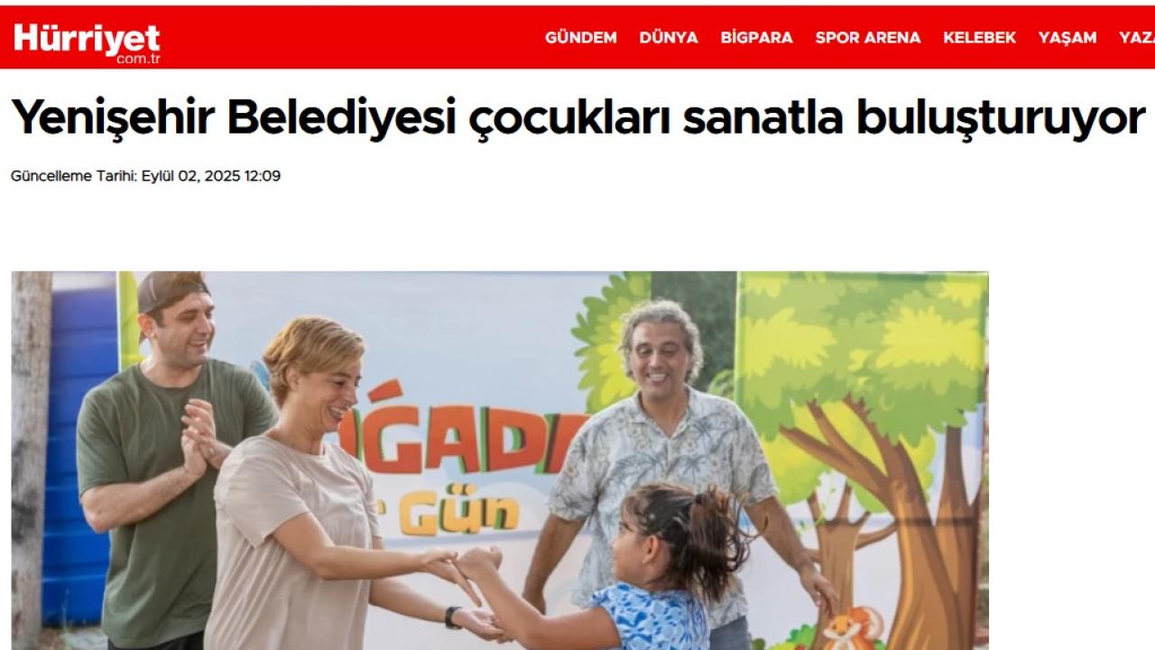 Yenişehir Belediyesi mahallelerde çocuklar için renkli etkinlikler düzenliyor