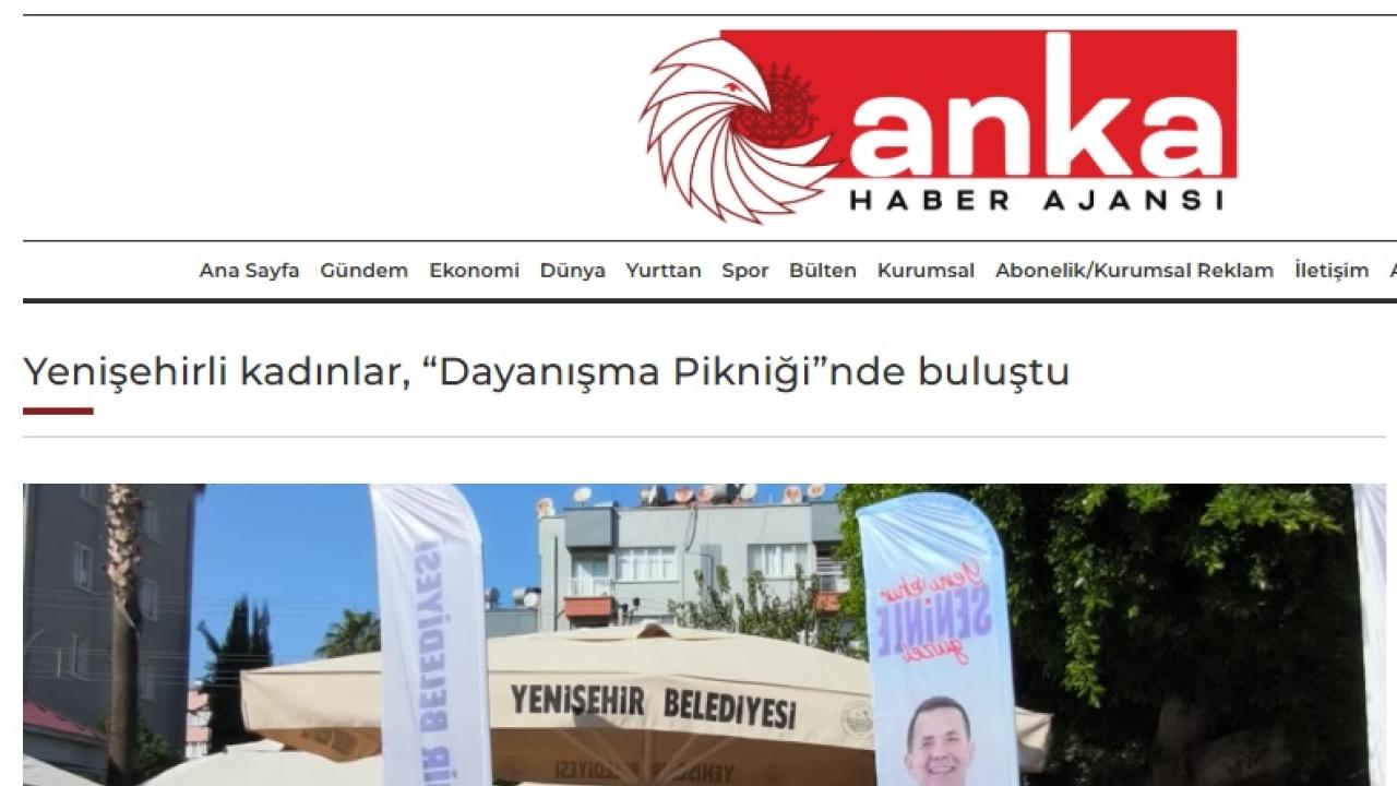 Yenişehirli kadınlar “Dayanışma Pikniği”nde buluştu