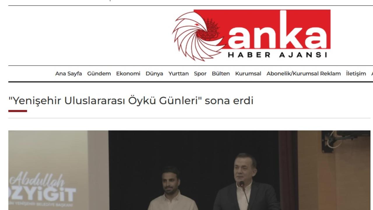 Yenişehir Uluslararası Öykü Günleri sona erdi