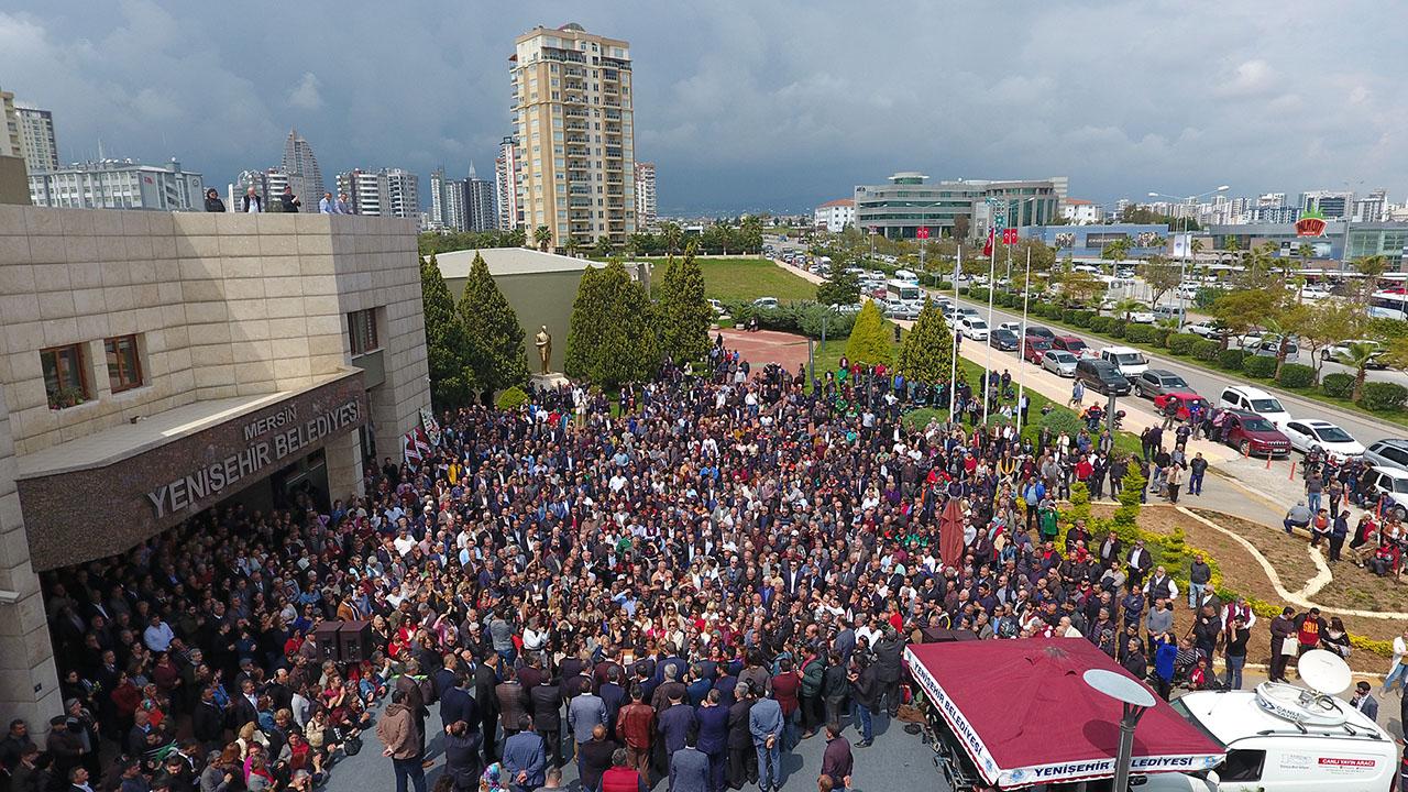 Yenişehir Belediye Başkanı Abdullah Özyiğit Göreve Başladı