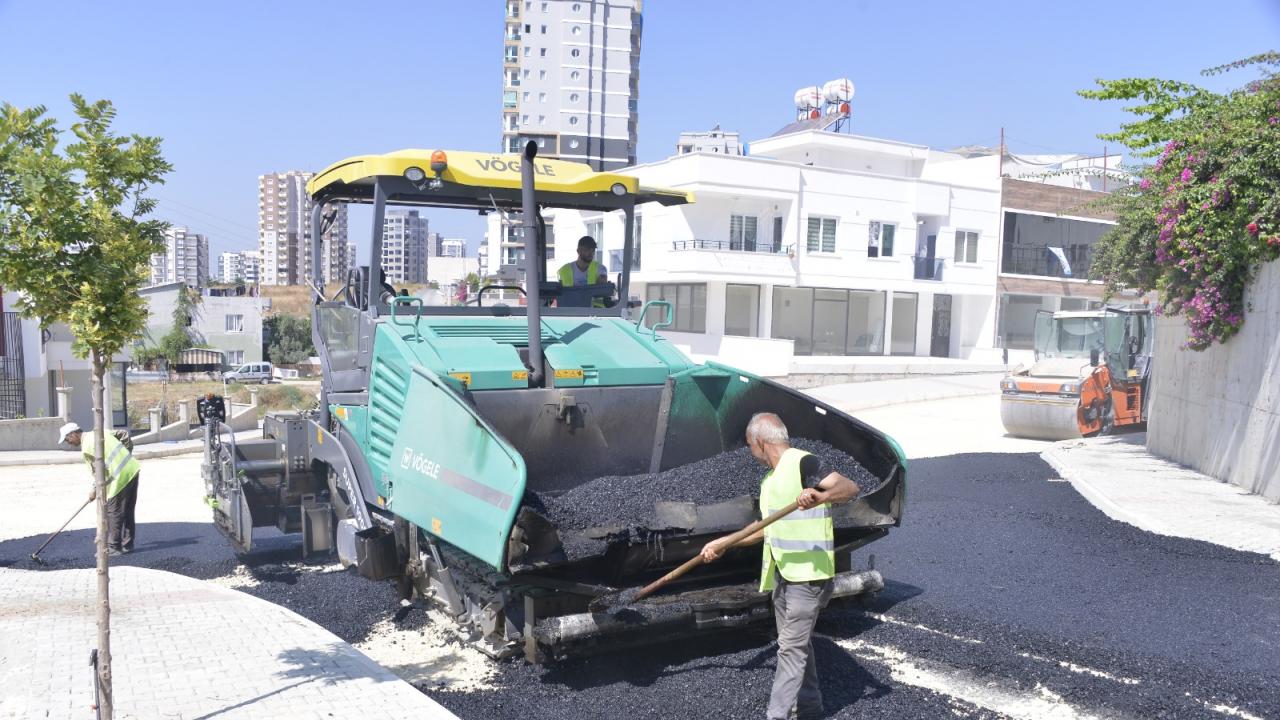 Yenişehir’de Asfalt Çalışmaları Sürüyor