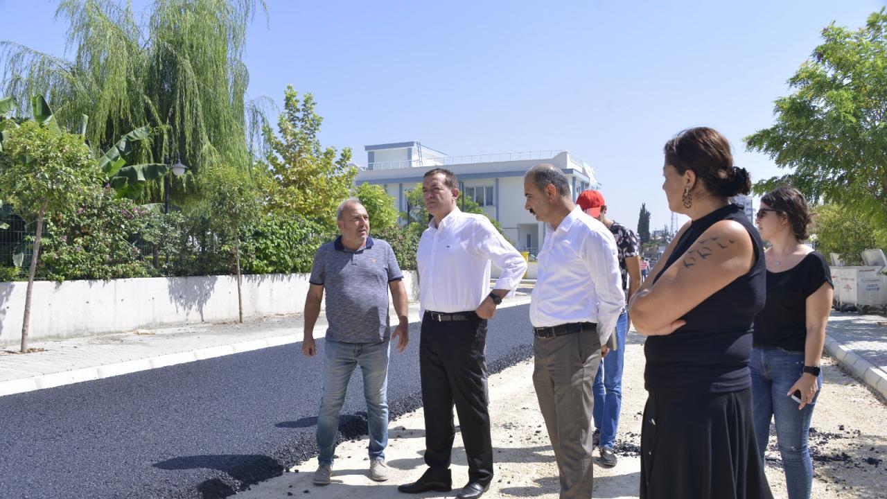 Yenişehir’de Asfalt Çalışmaları Sürüyor