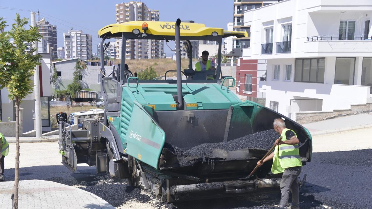 Yenişehir’de Asfalt Çalışmaları Sürüyor