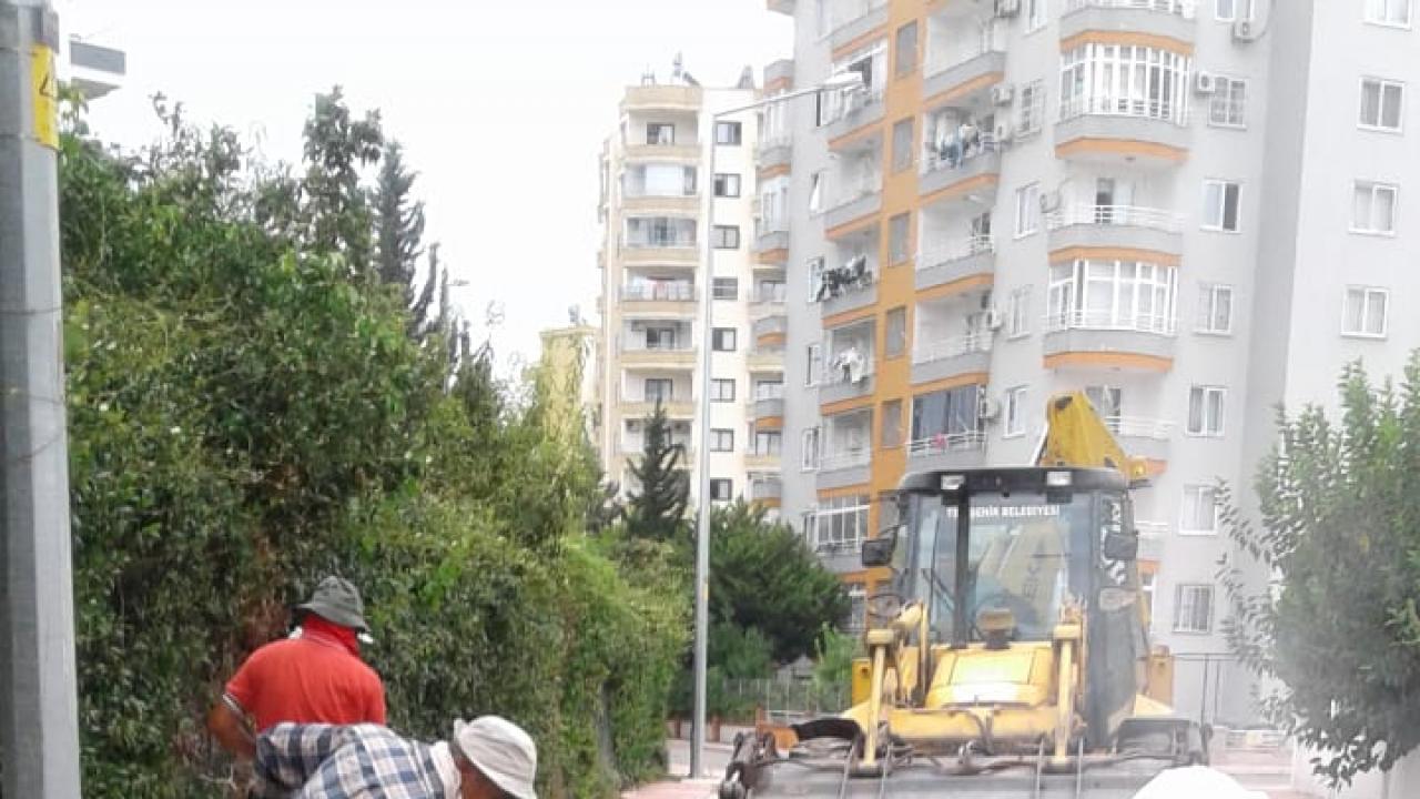 Yenişehir’de Asfalt Çalışmaları Sürüyor