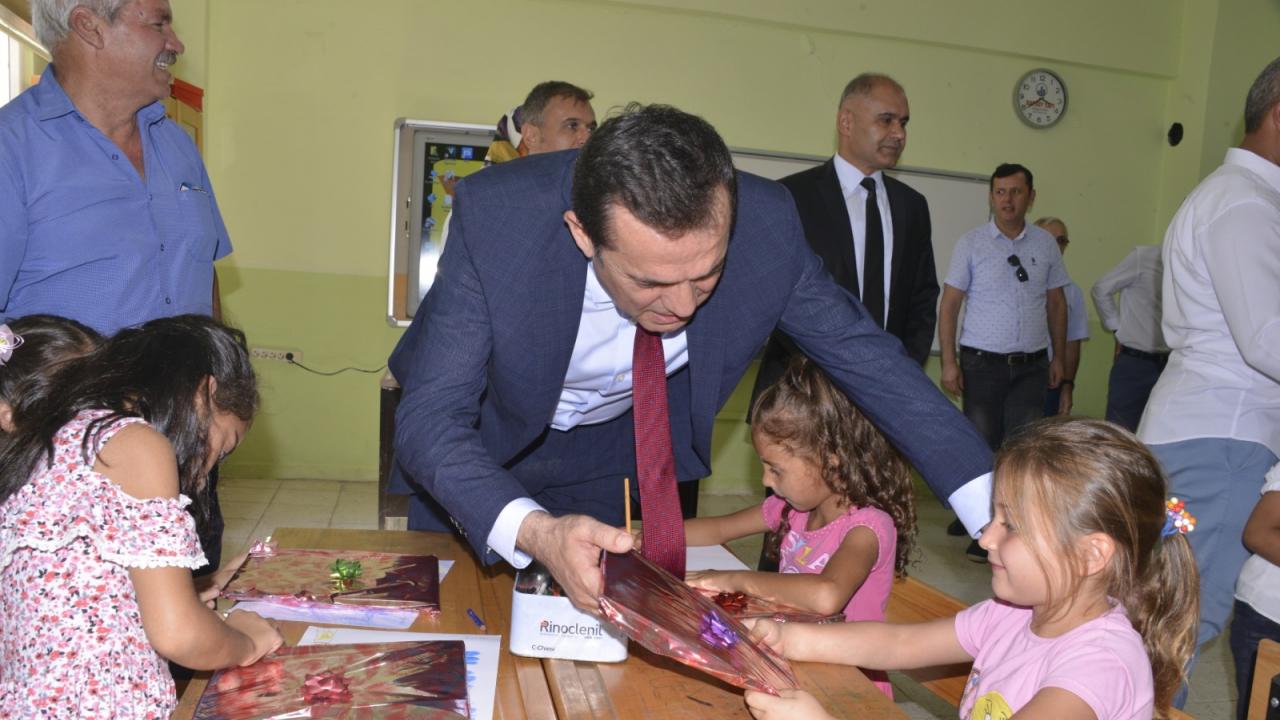 Başkan Ozyigit, Ögrencilerle Bulustu