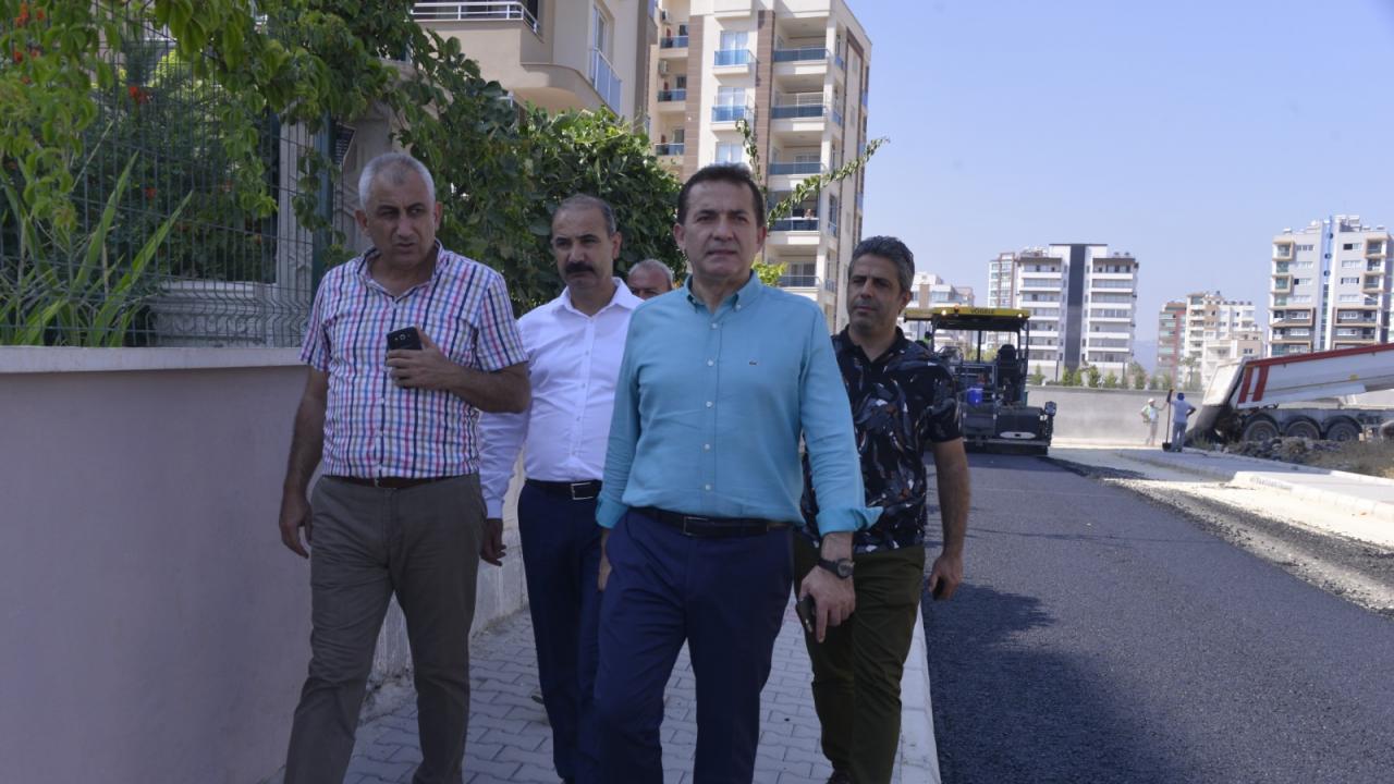 Yenişehir'de Asfalt Çalışmaları Sürüyor