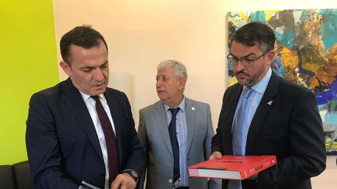 Başkan Özyiğit Kardeş Kentte 